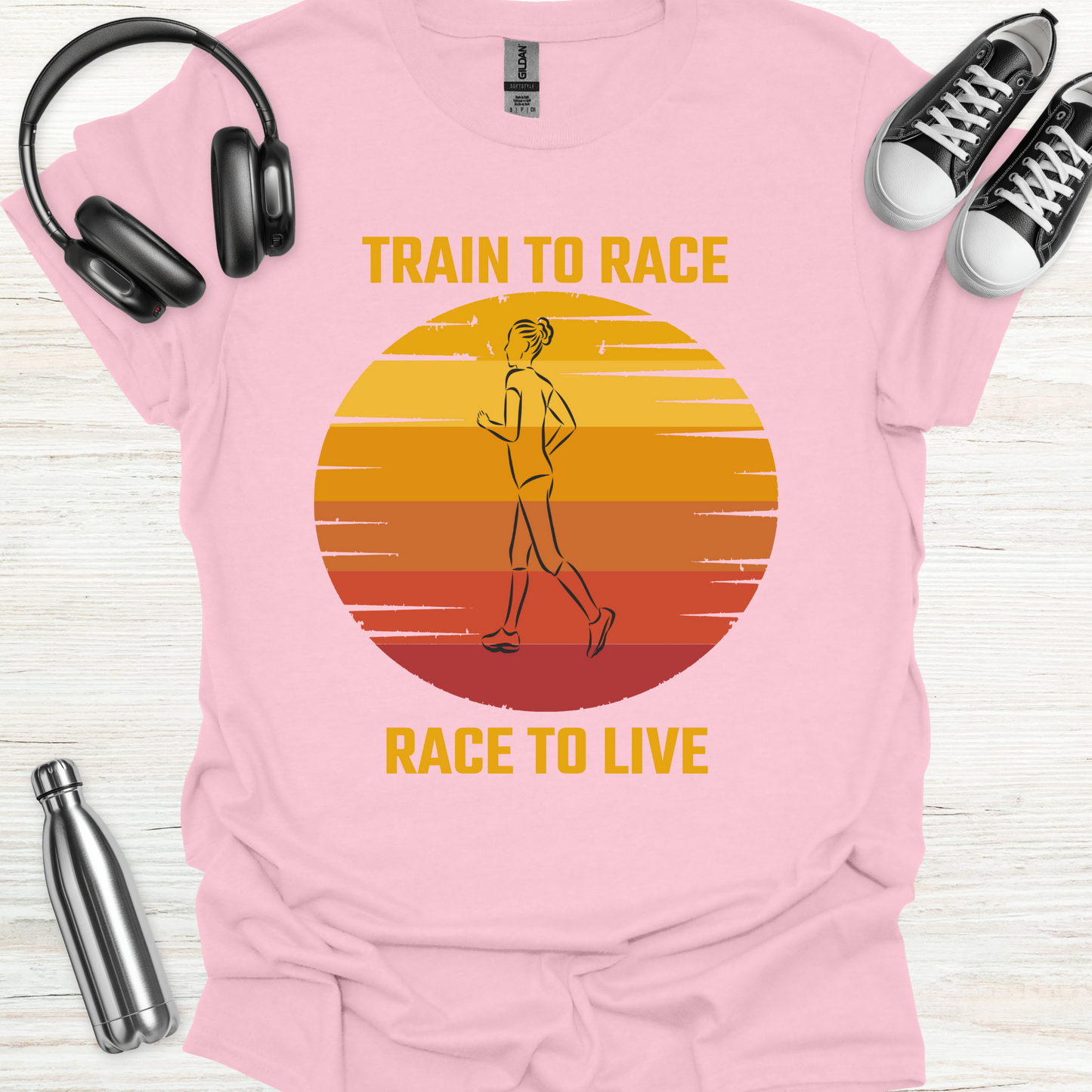 Train Race Live T-Shirt