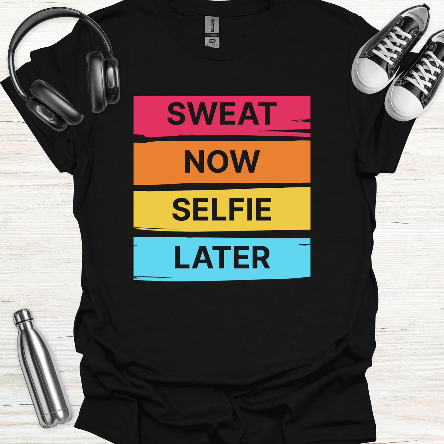 Sweat Selfie T-Shirt