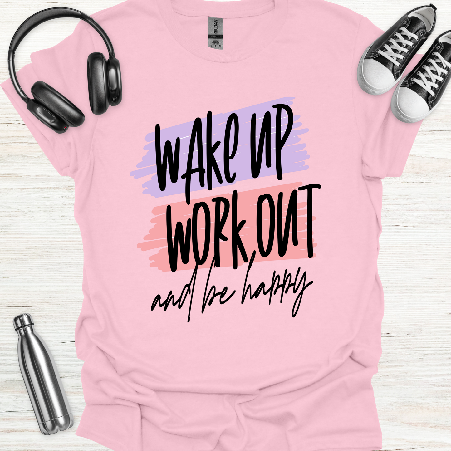 Wake Work Happy T-Shirt