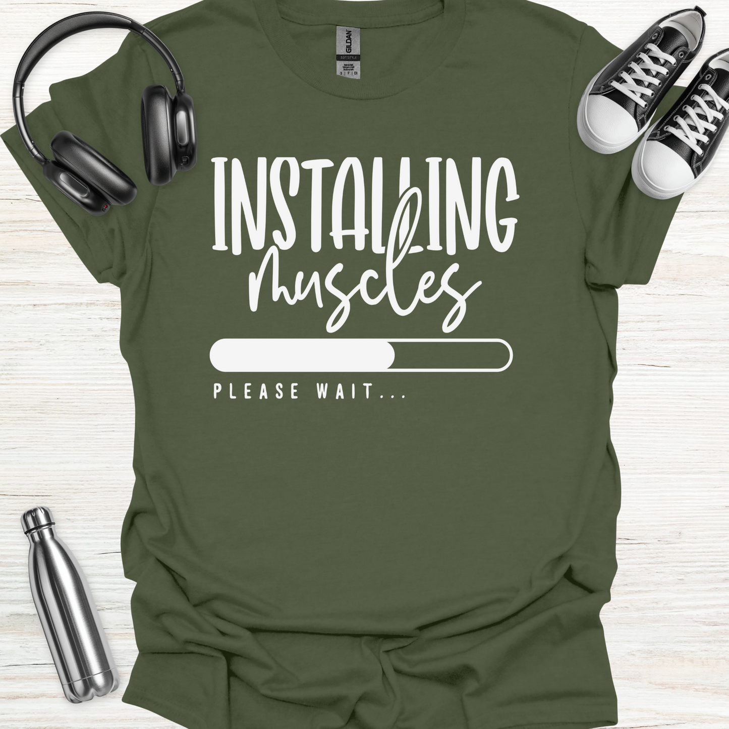 Install Muscle T-Shirt