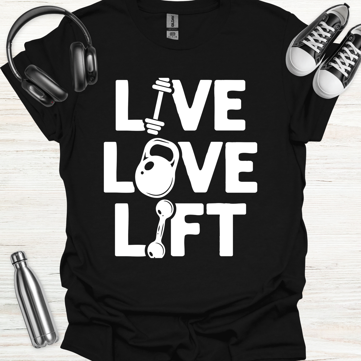 Live Love Lift DB T-Shirt