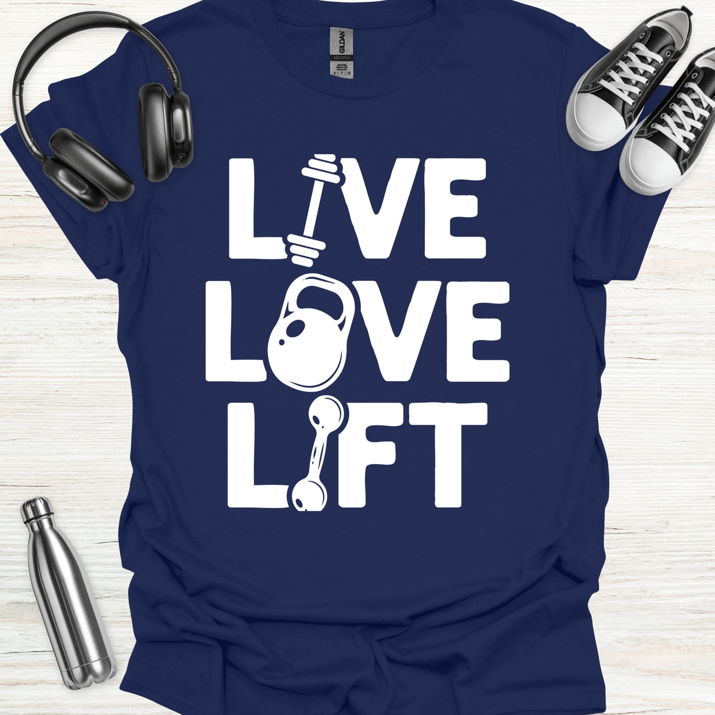 Live Love Lift DB T-Shirt