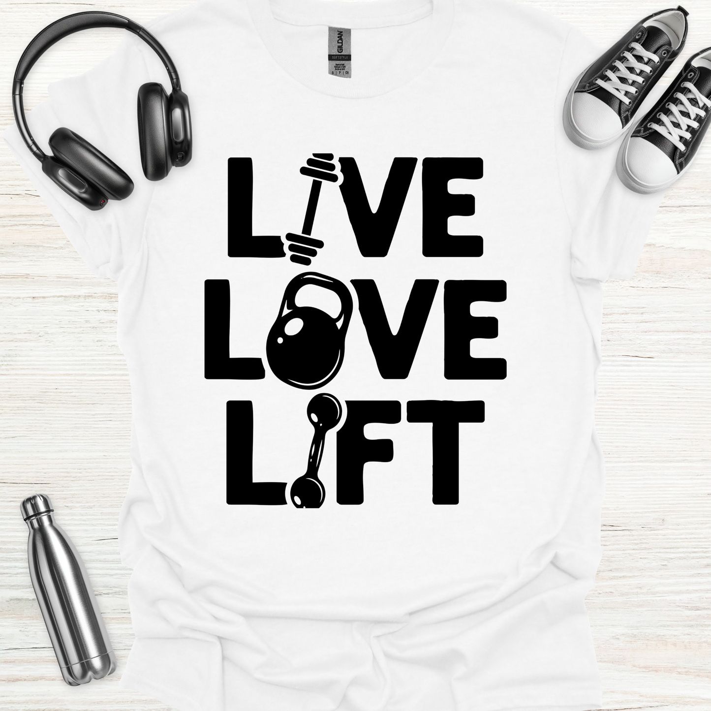 Live Love Lift DB T-Shirt