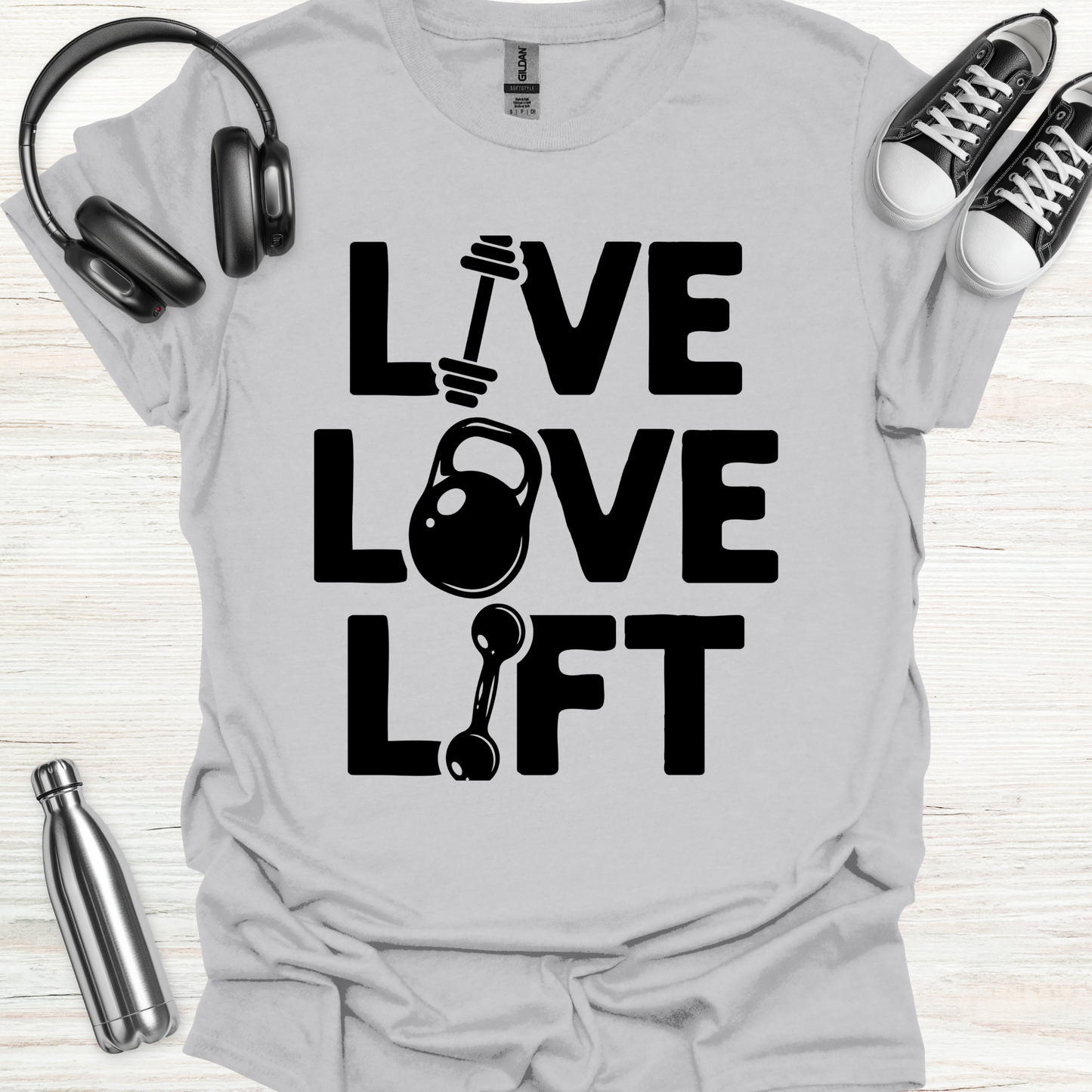 Live Love Lift DB T-Shirt