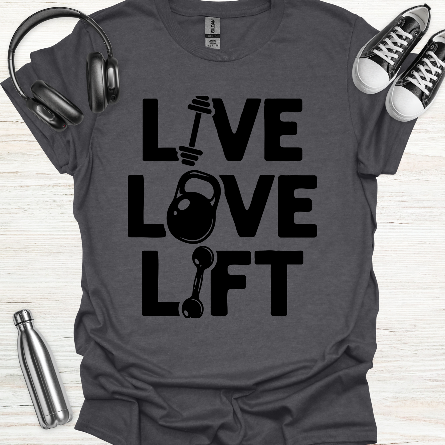Live Love Lift DB T-Shirt