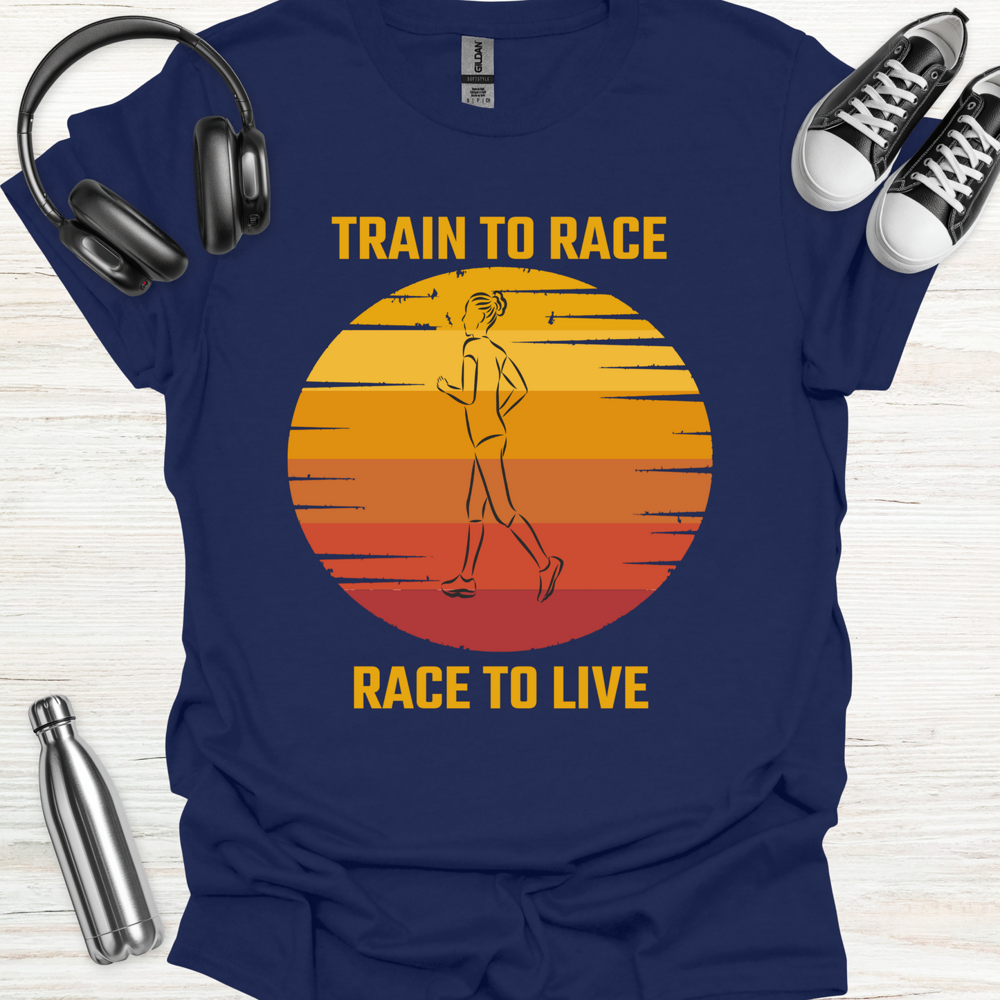 Train Race Live T-Shirt