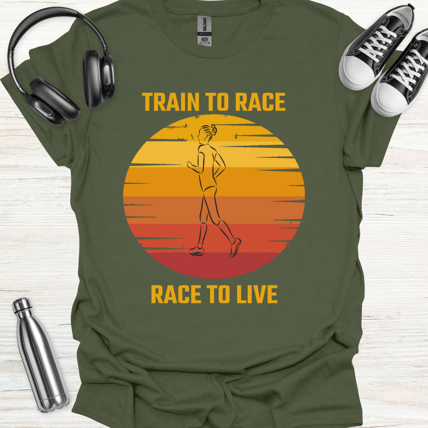 Train Race Live T-Shirt