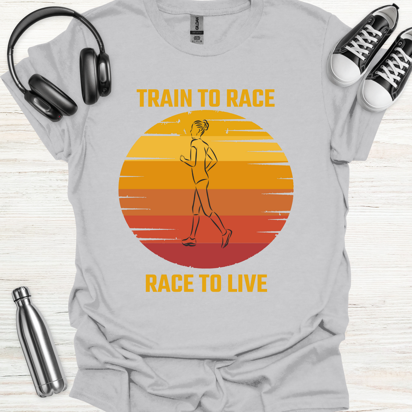 Train Race Live T-Shirt