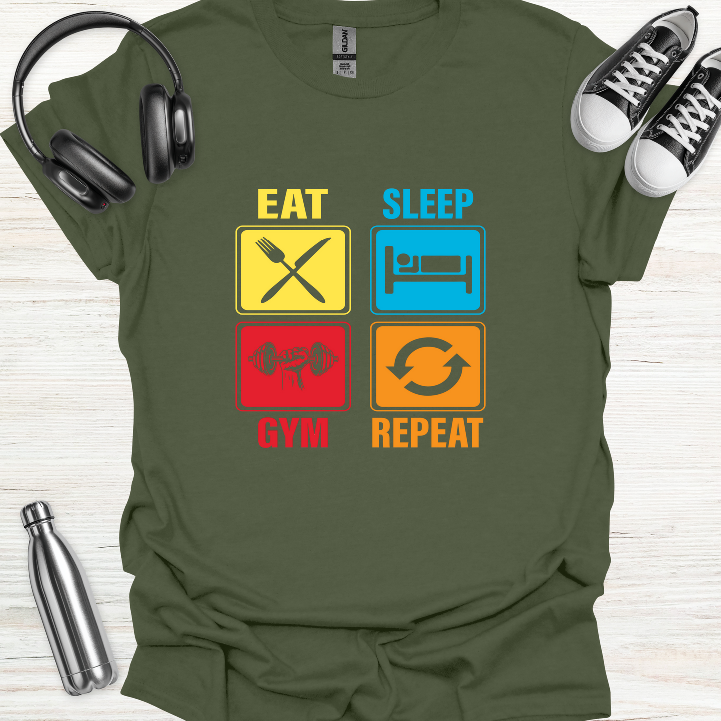 Eat Gym Repeat T-Shirt