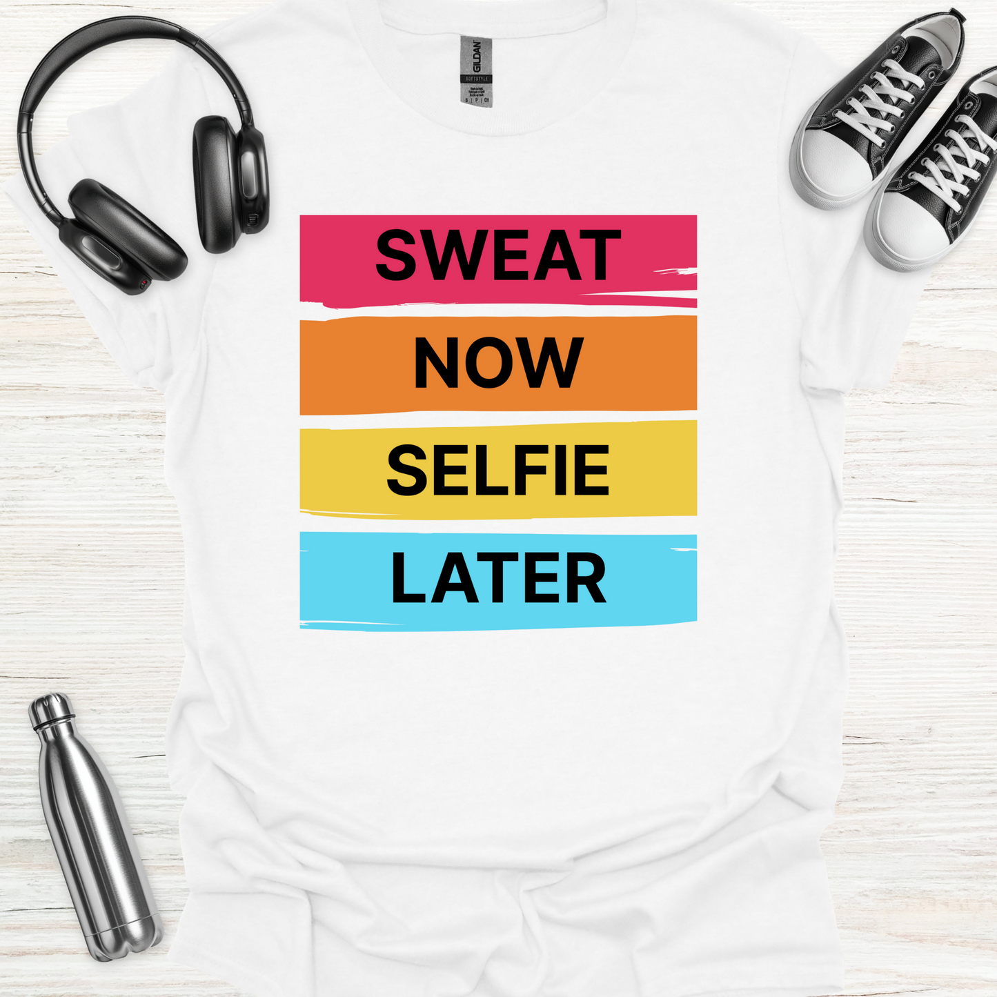 Sweat Selfie T-Shirt
