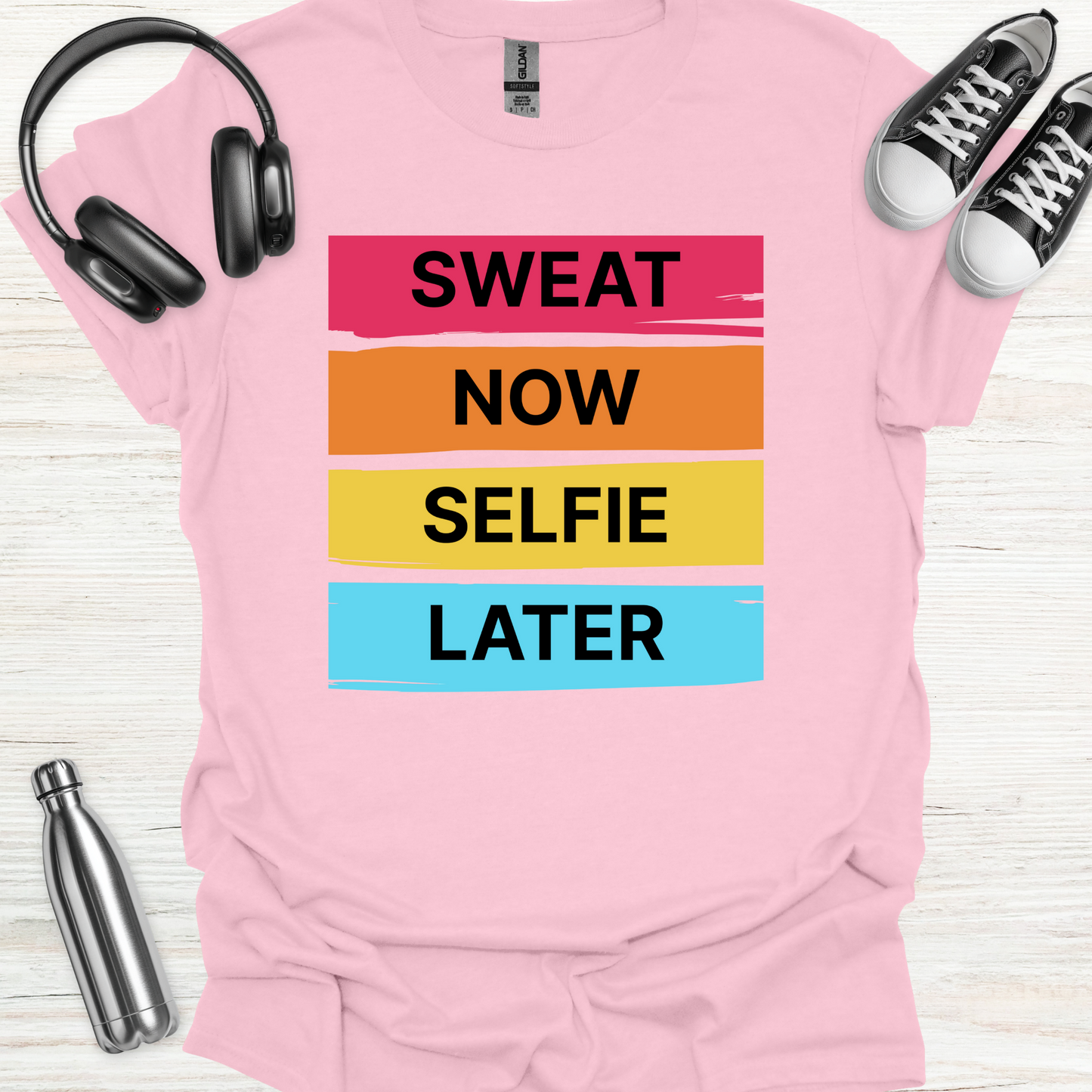 Sweat Selfie T-Shirt