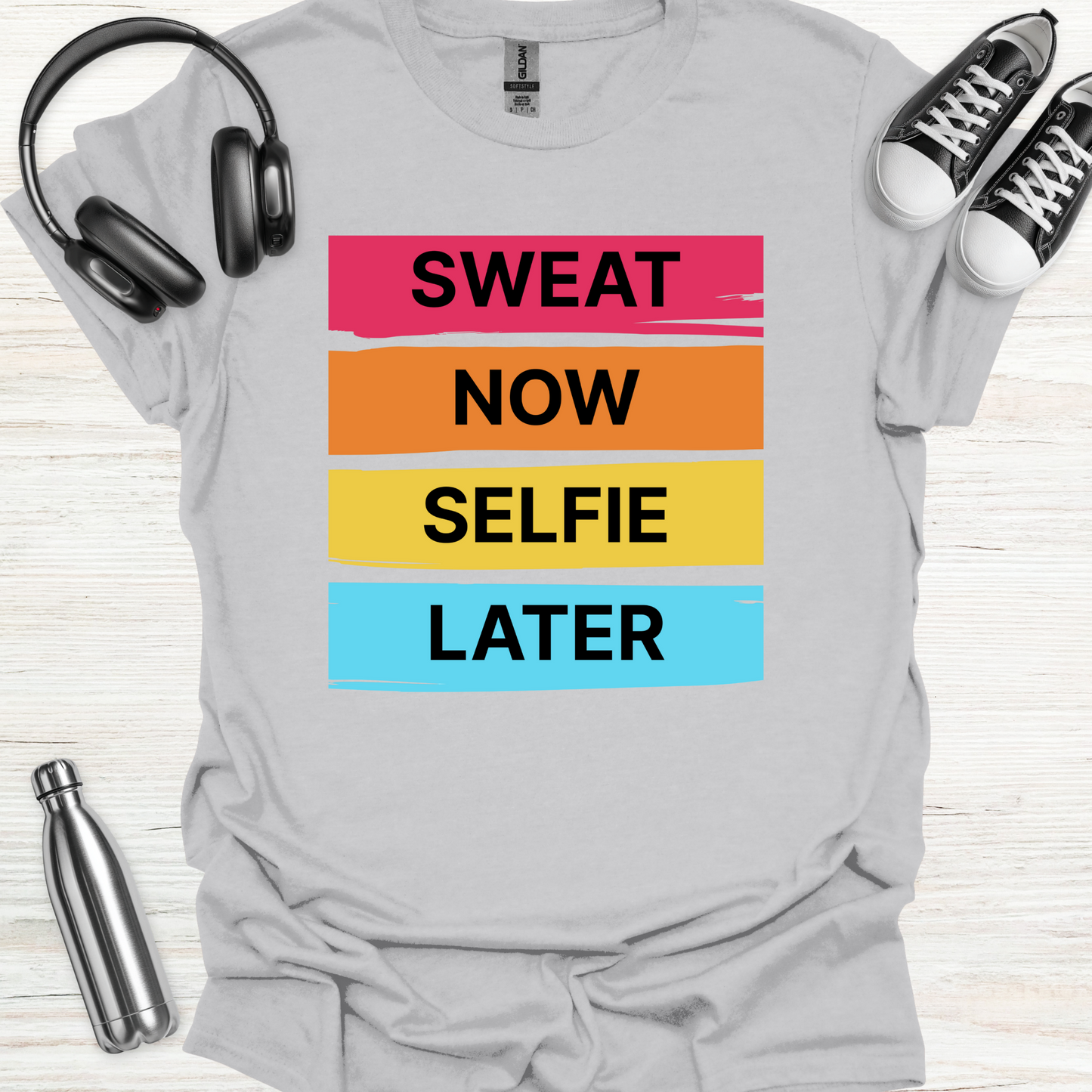 Sweat Selfie T-Shirt