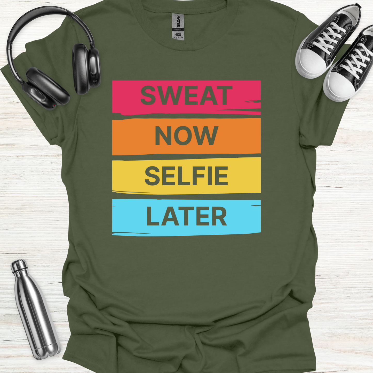 Sweat Selfie T-Shirt