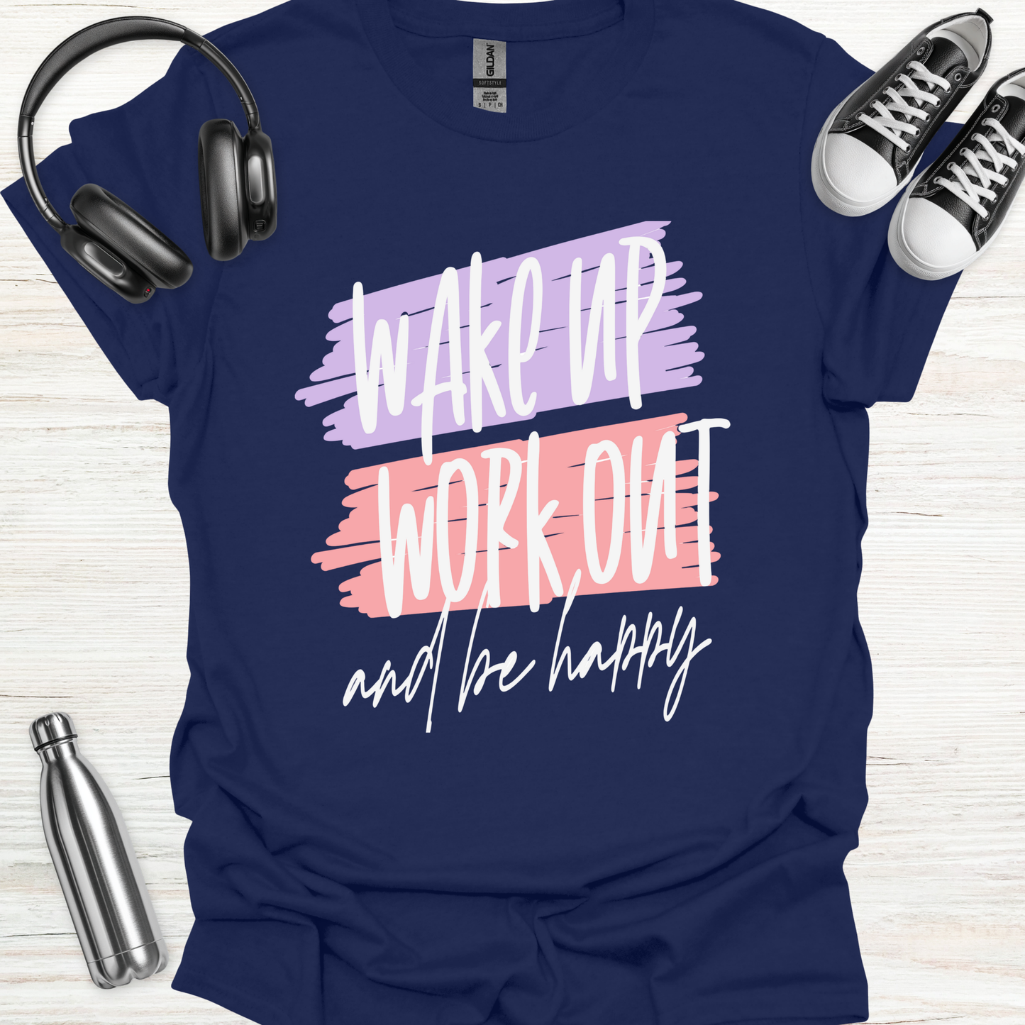 Wake Work Happy T-Shirt