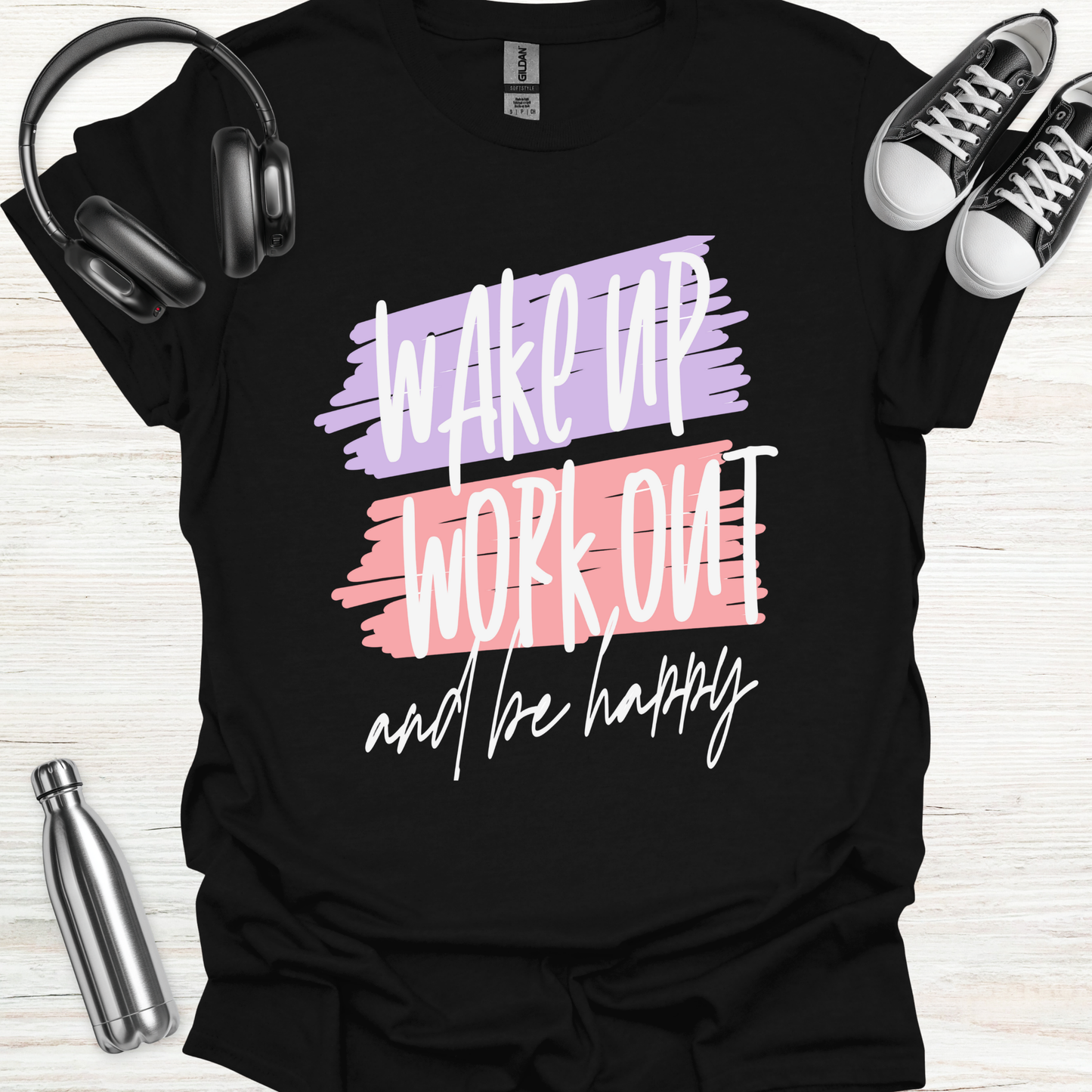 Wake Work Happy T-Shirt
