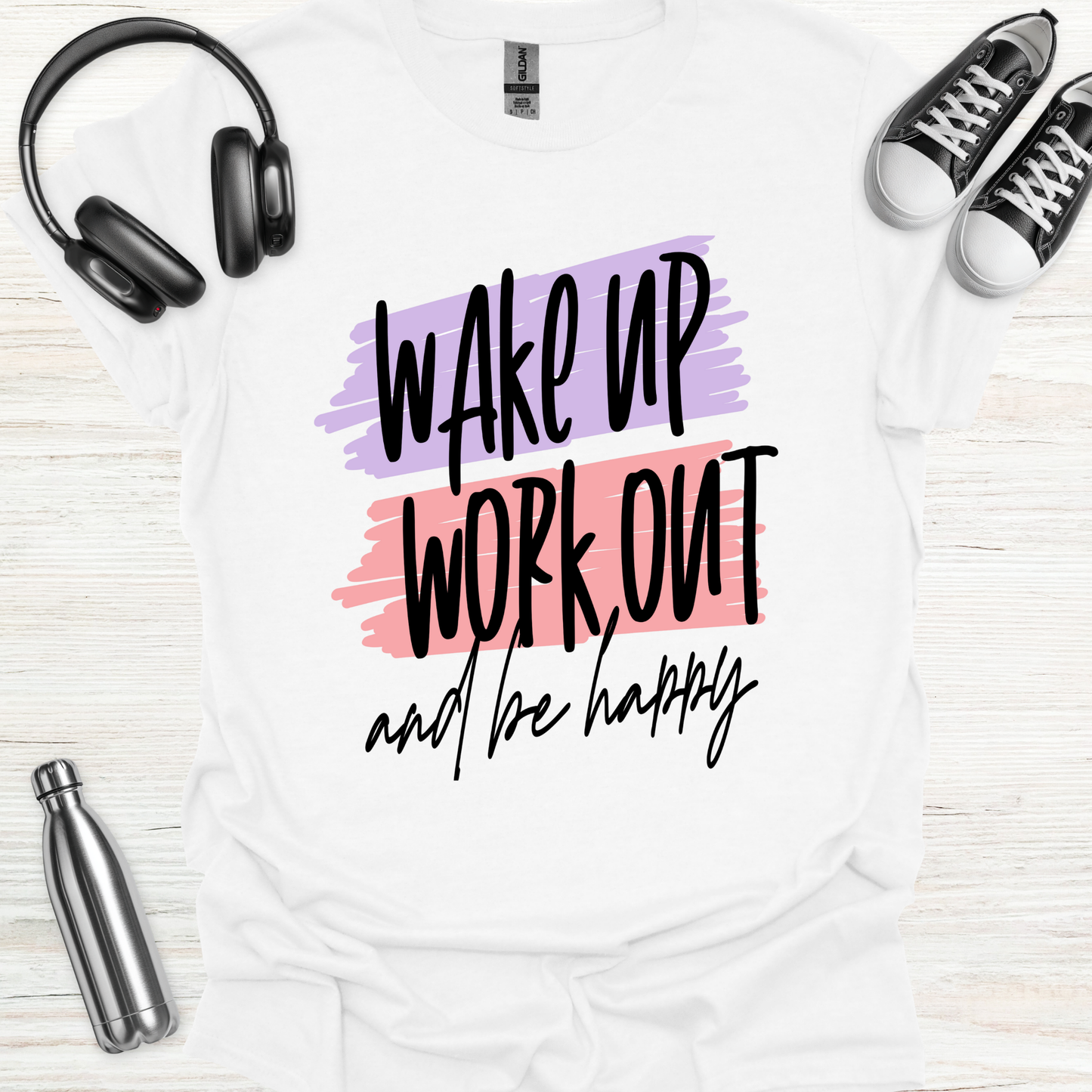 Wake Work Happy T-Shirt