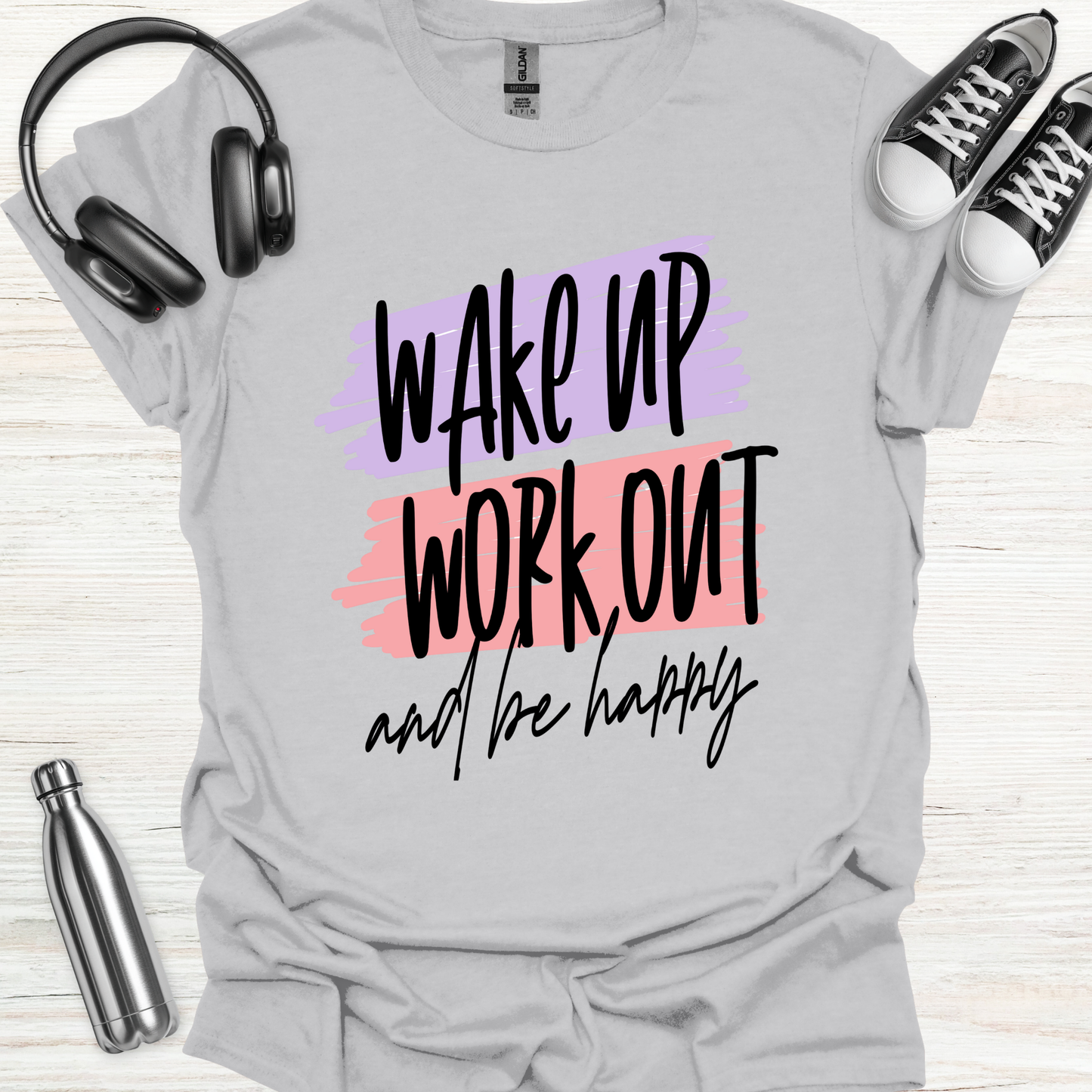 Wake Work Happy T-Shirt