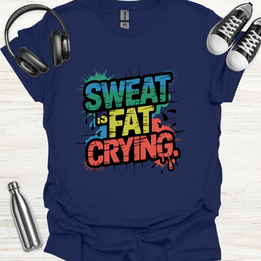 Sweat = Fat Crying T-Shirt
