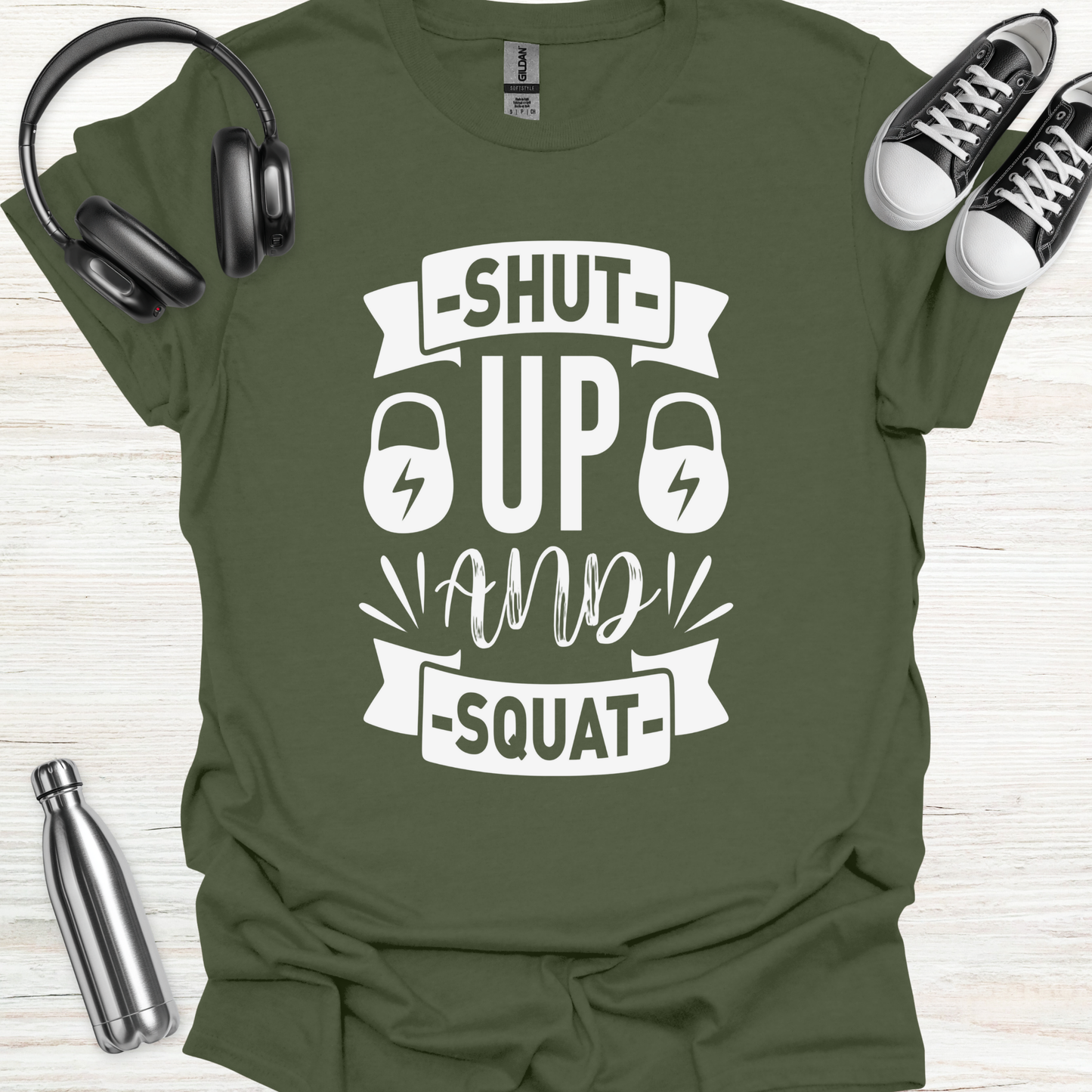 Less Talk, More Weight T-Shirt