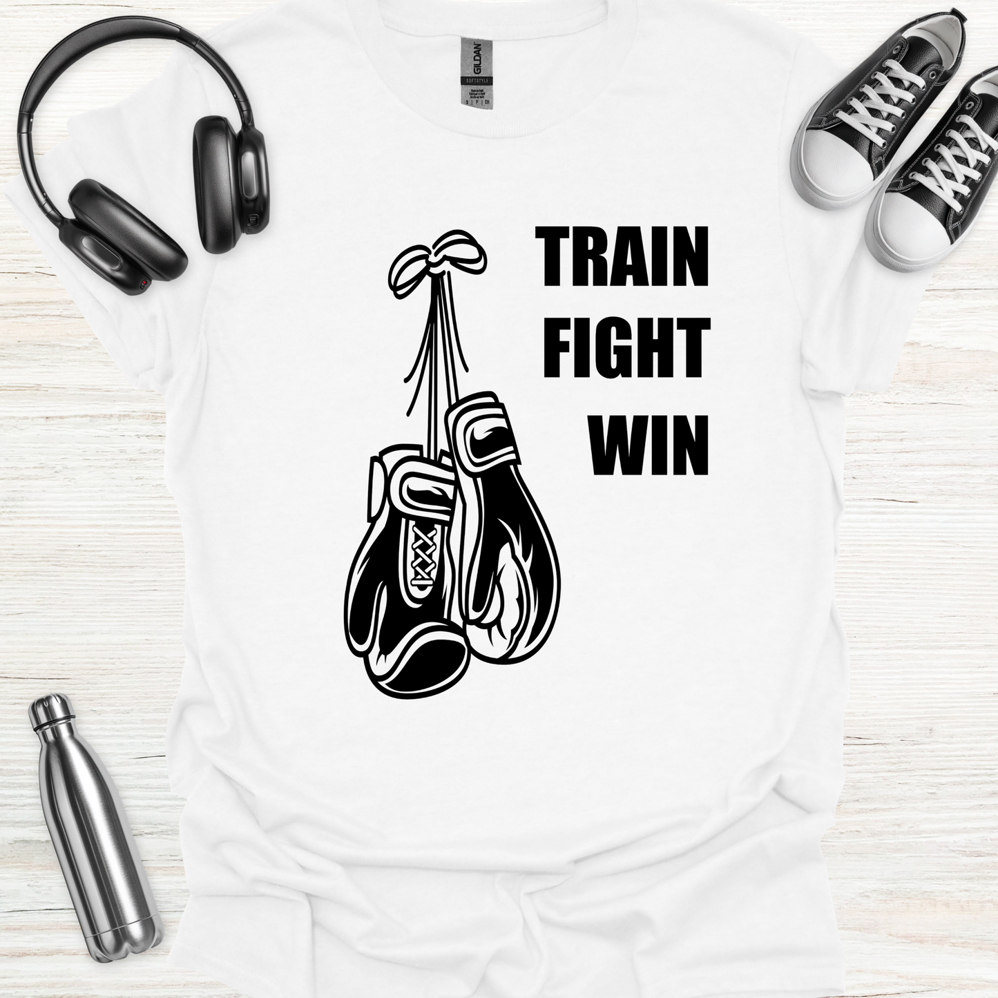 Train Fight Win T-Shirt
