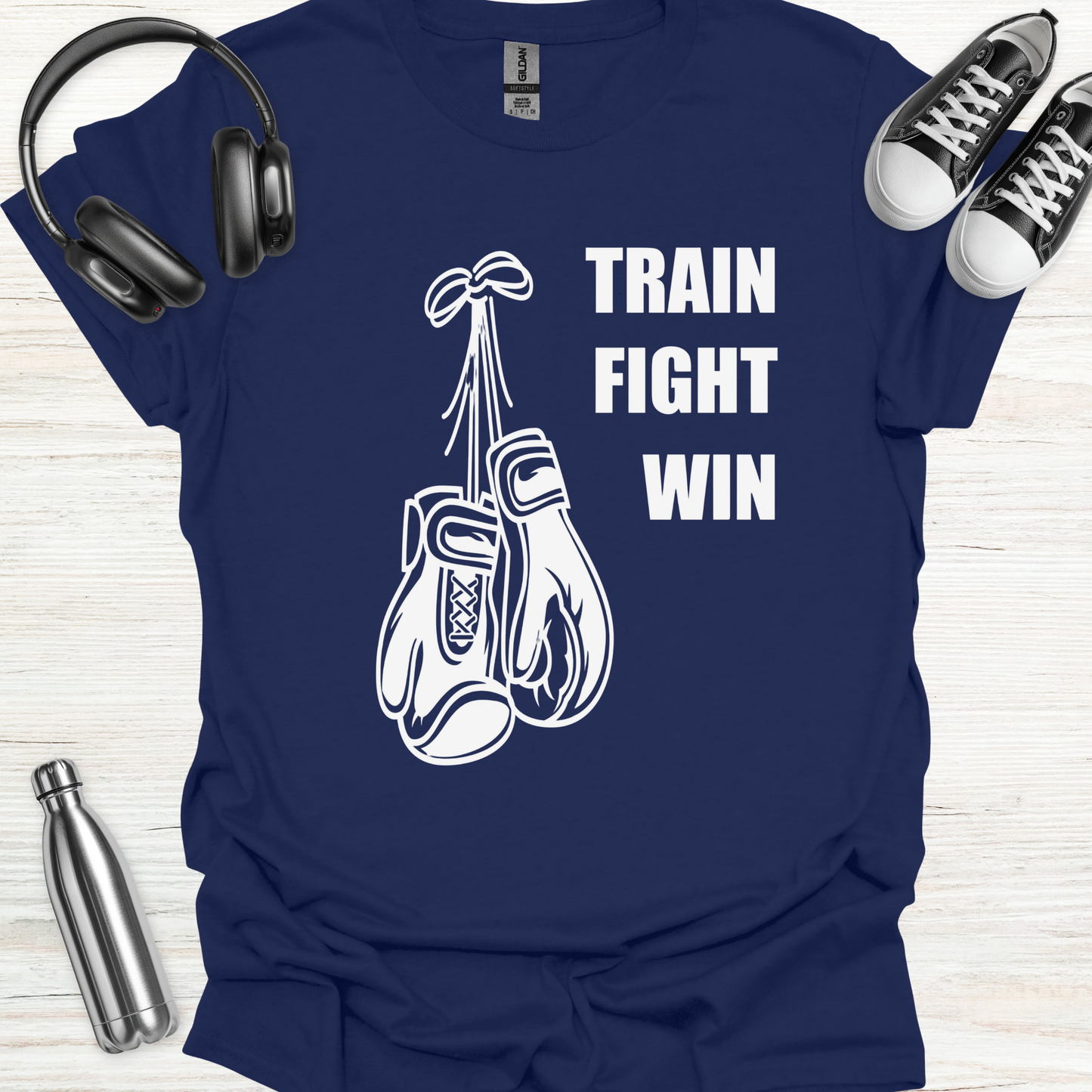 Train Fight Win T-Shirt