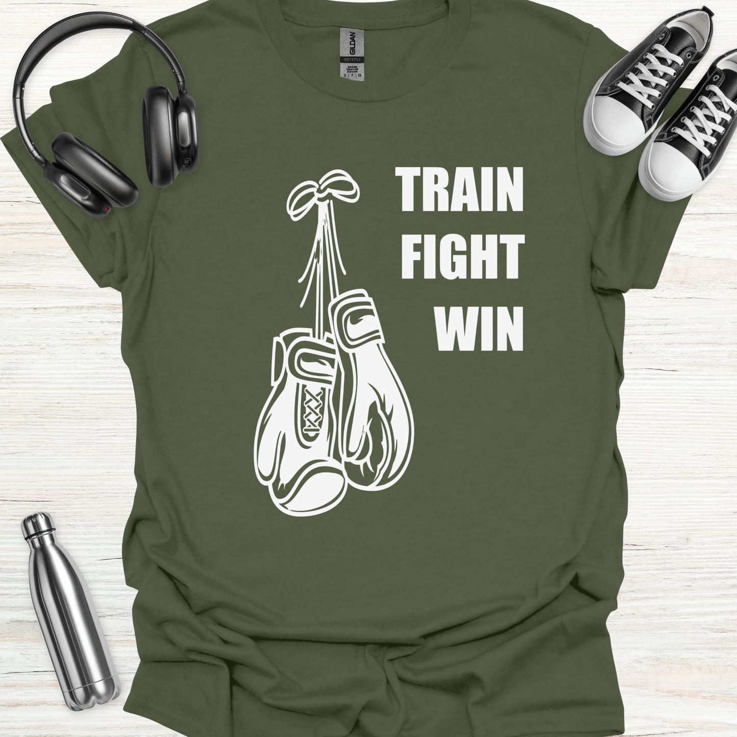 Train Fight Win T-Shirt