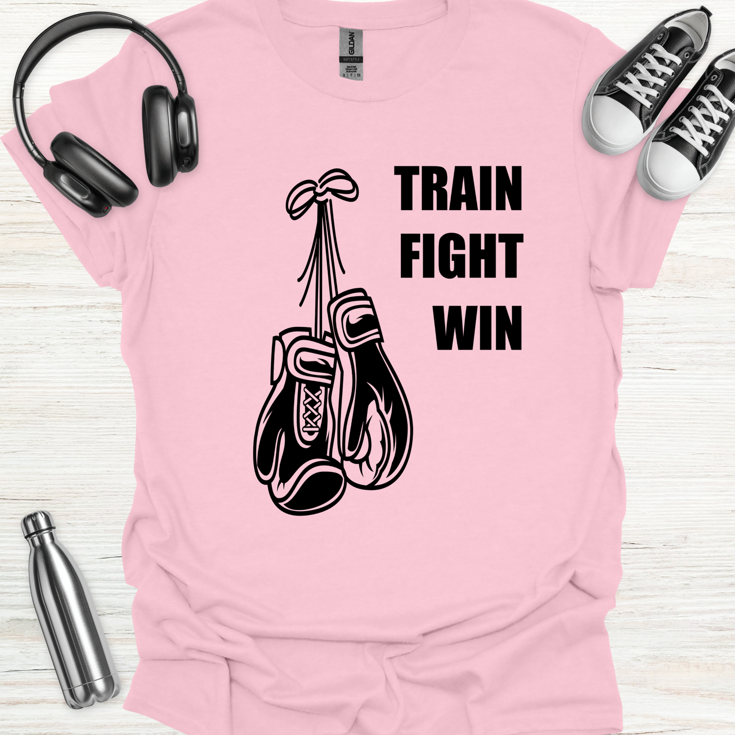 Train Fight Win T-Shirt