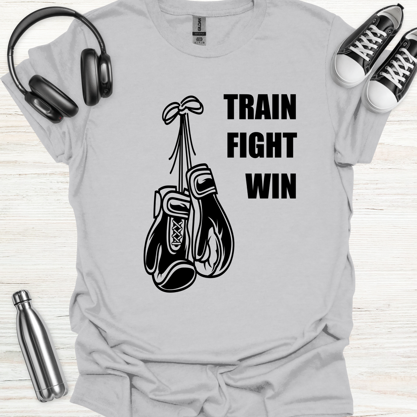 Train Fight Win T-Shirt