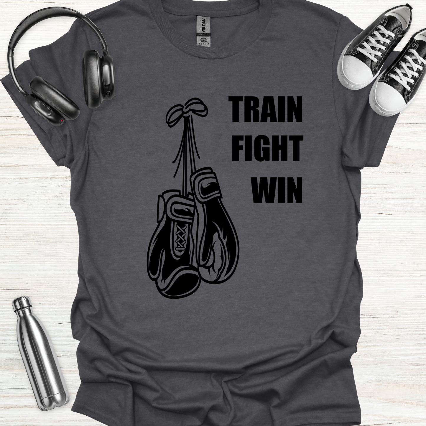 Train Fight Win T-Shirt