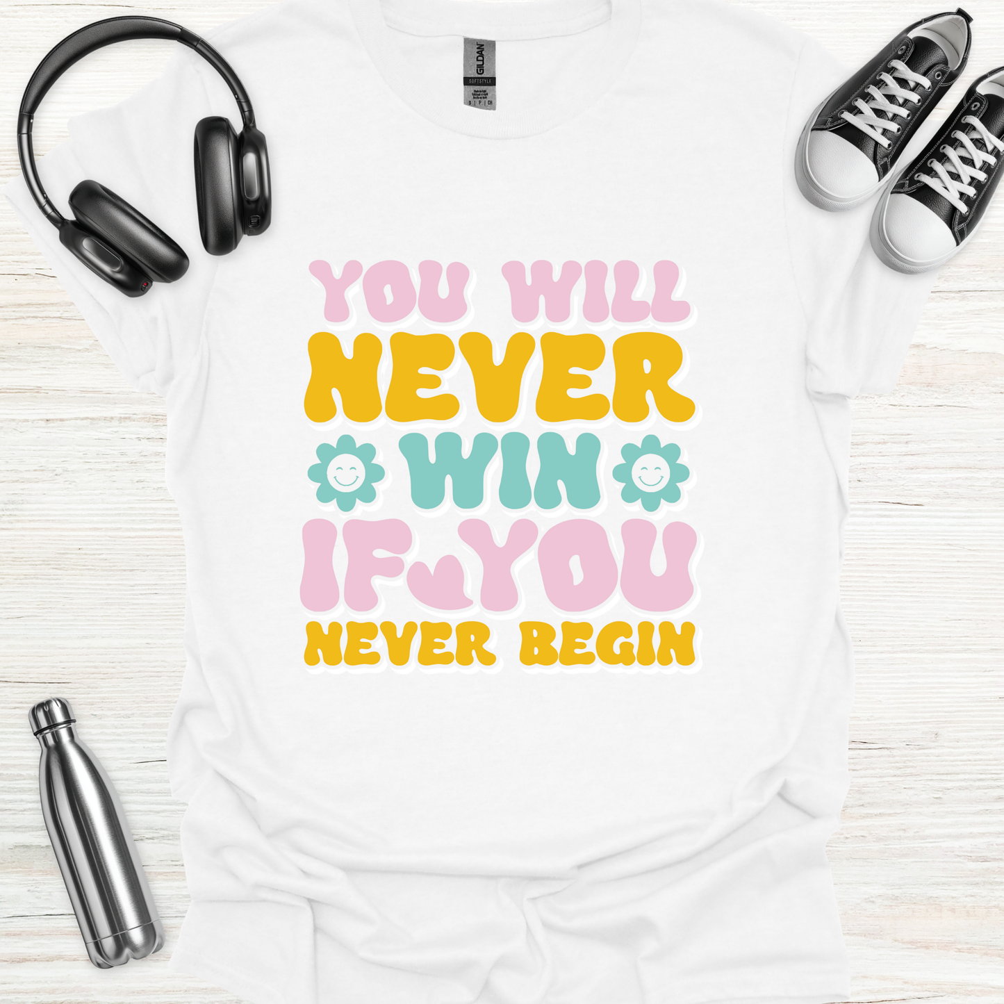 Never Begin T-Shirt