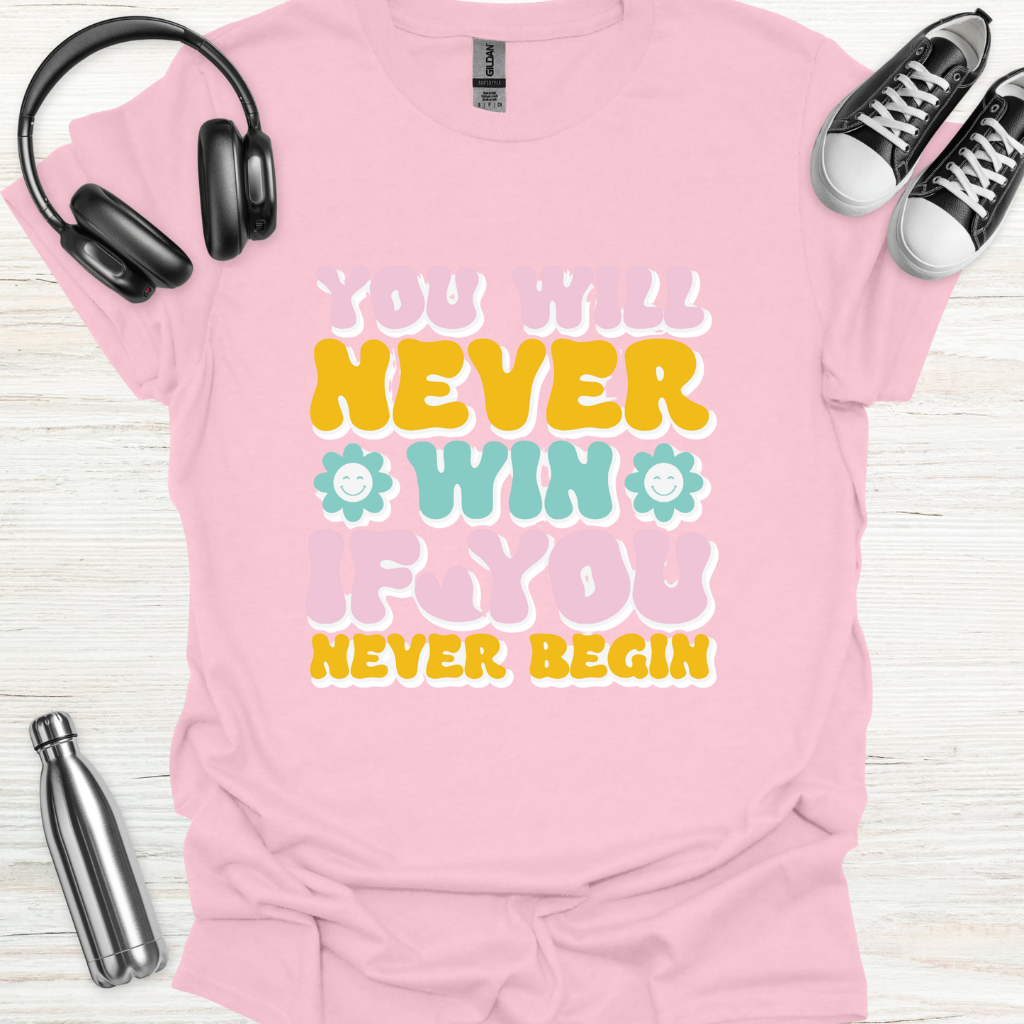 Never Begin T-Shirt