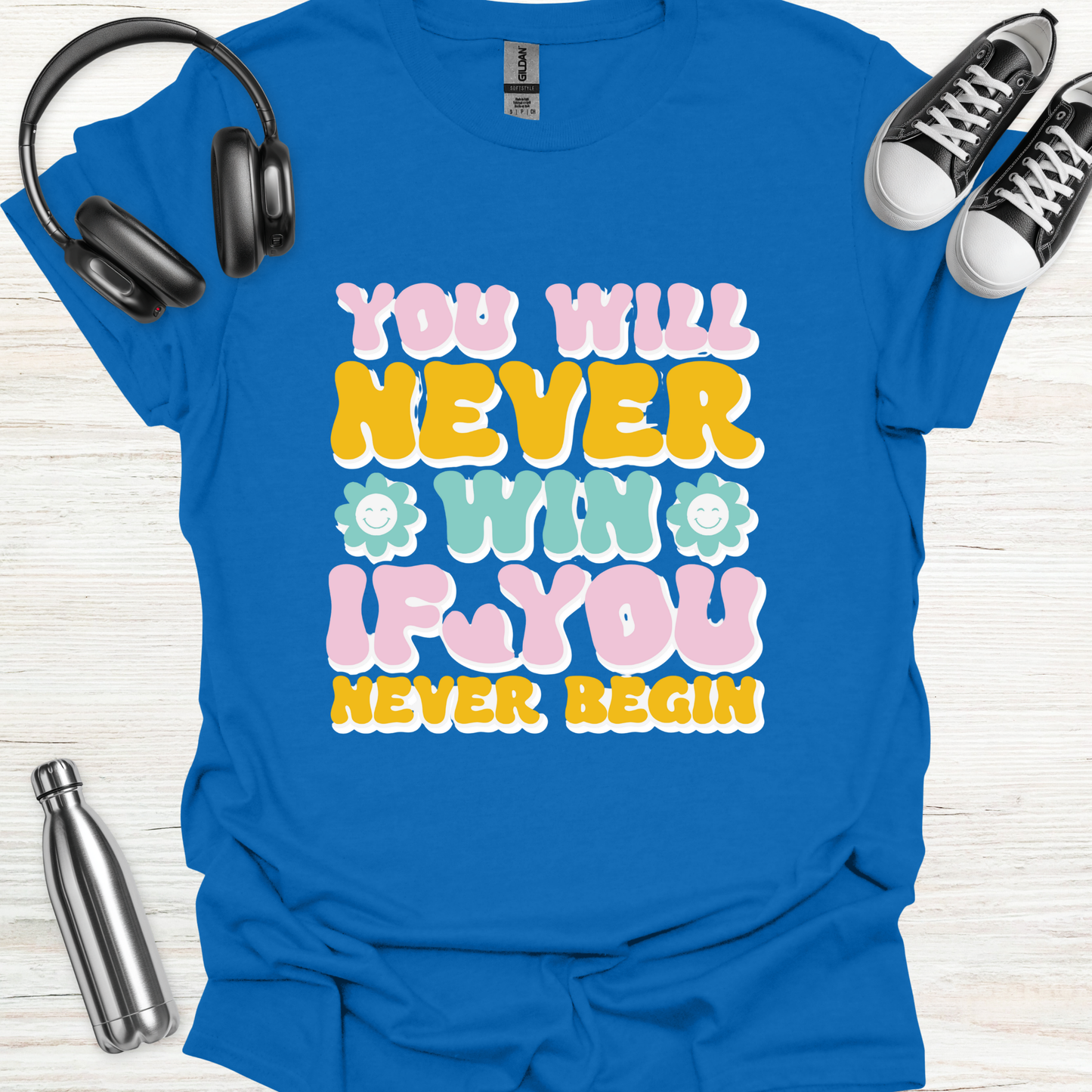 Never Begin T-Shirt