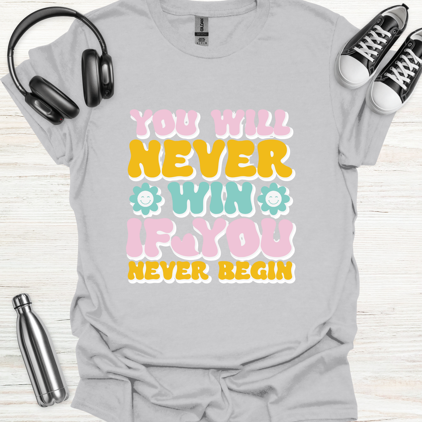 Never Begin T-Shirt